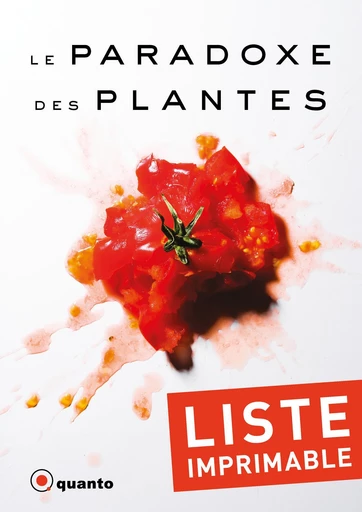 Le paradoxe des plantes  - Steven R. Gundry - Quanto